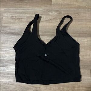 lululemon sports bra size 8 color black
